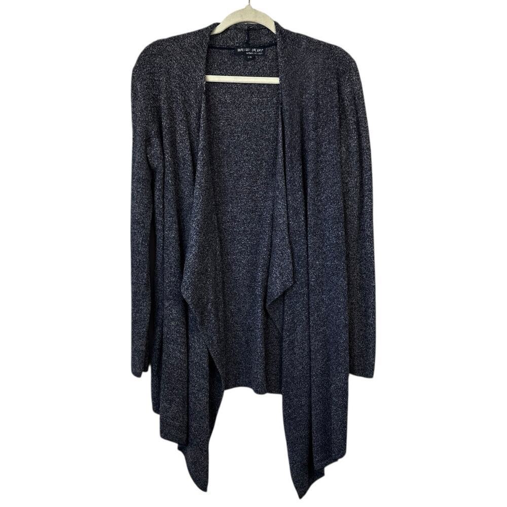 BAREFOOT DREAMS CozyChic Lite Island Wrap Cardigan Indigo Stone Blue 436 S/M